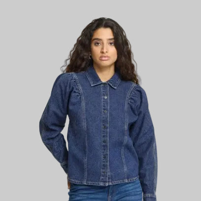 Chemise de jeans ICHI 20126565-200928