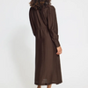 Robe Femme Brun Ichi Iheydis 20126586