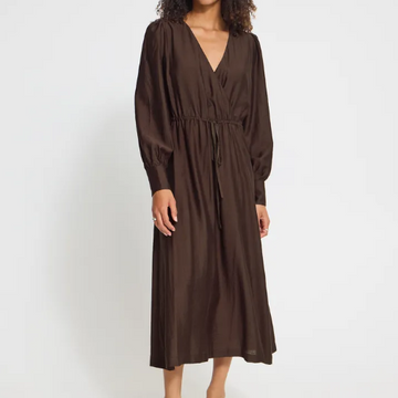Robe Femme Brun Ichi Iheydis 20126586
