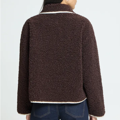 Manteau Femme Brun Ichi Ihhoziva 20126672