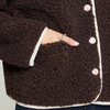 Manteau Femme Brun Ichi Ihhoziva 20126672