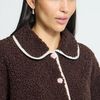 Manteau Femme Brun Ichi Ihhoziva 20126672