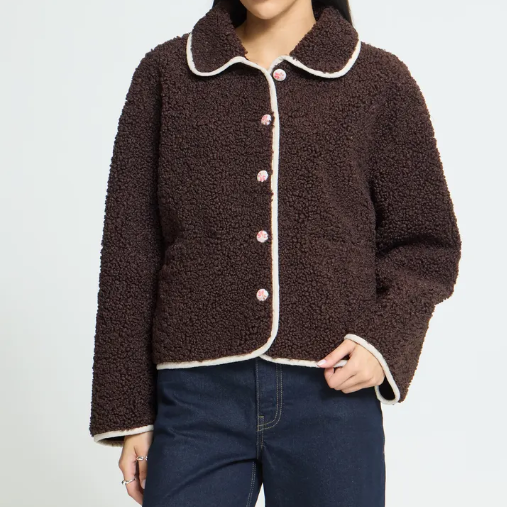 Manteau Femme Brun Ichi Ihhoziva 20126672