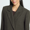 Manteau Femme Charcoal Ichi Ihfocola 20126685