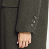 Manteau Femme Charcoal Ichi Ihfocola 20126685