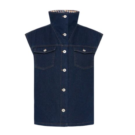 Veste sans manche en Jeans ICHI 20126761