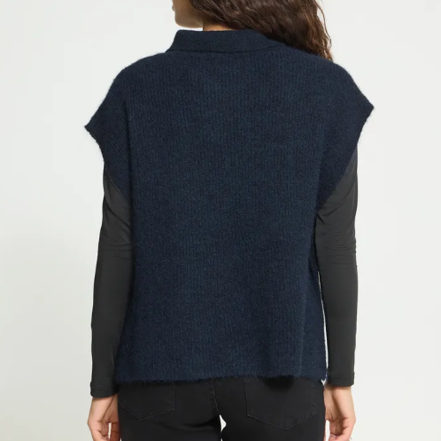 Poncho a col Marine 20126762