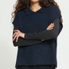 Poncho a col Marine 20126762