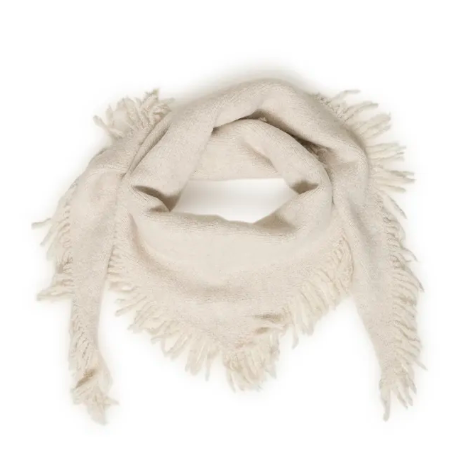 Echarpe triangulaire Ichi 20126765 beige