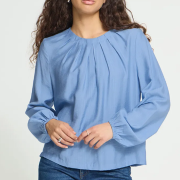 Blouse bleue pale ICHI 20126767