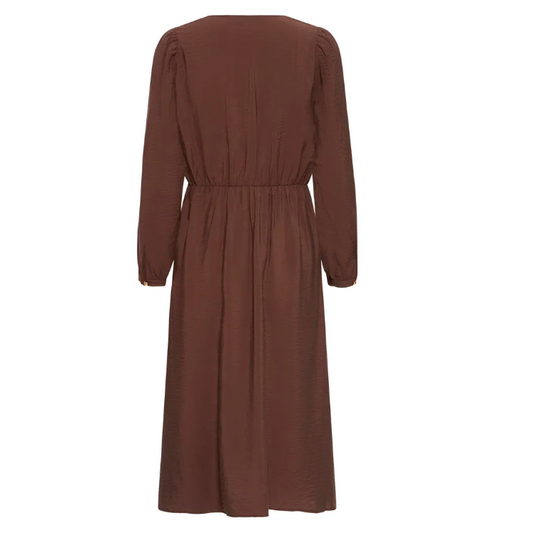 Robe Femme Brun Ichi Ihaniva 20126788
