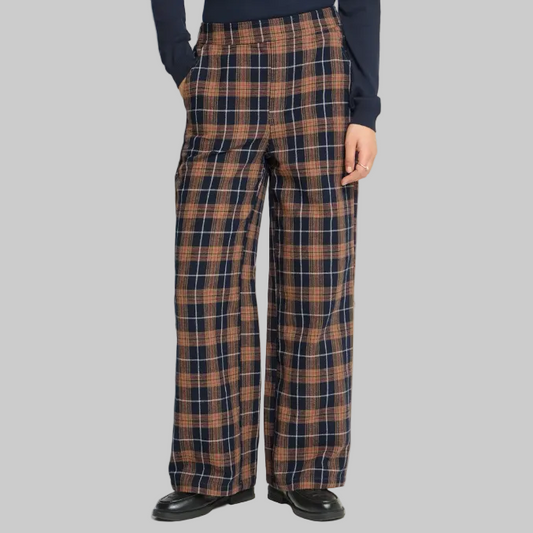 Pantalon a carreau ICHI 20126851
