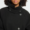Manteau Femme Noir Ichi Ihgaziva 20126923