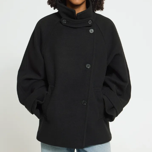Manteau Femme Noir Ichi Ihgaziva 20126923