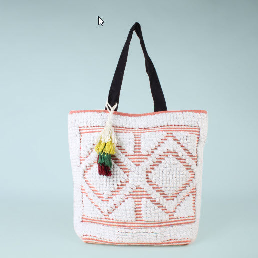 COLAB - SAC FOURRE-TOUT - #7428 - CRÈME ET PÊCHE