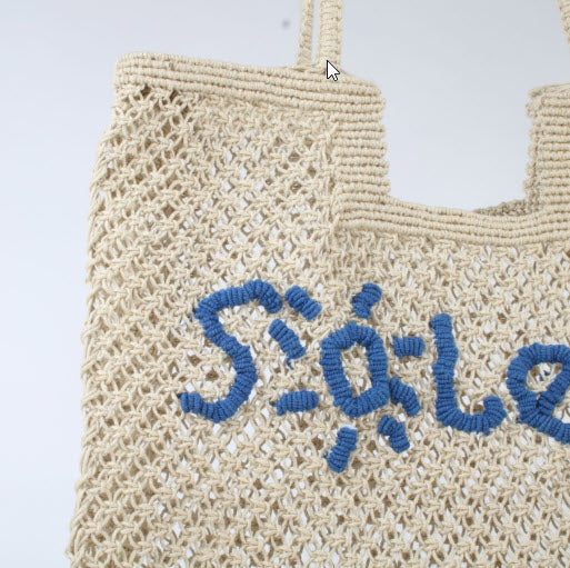 DISPONIBLE EN LIGNE SEULEMENT - COLAB - SAC EN JUTE - #7439 - NATUREL SOLEIL