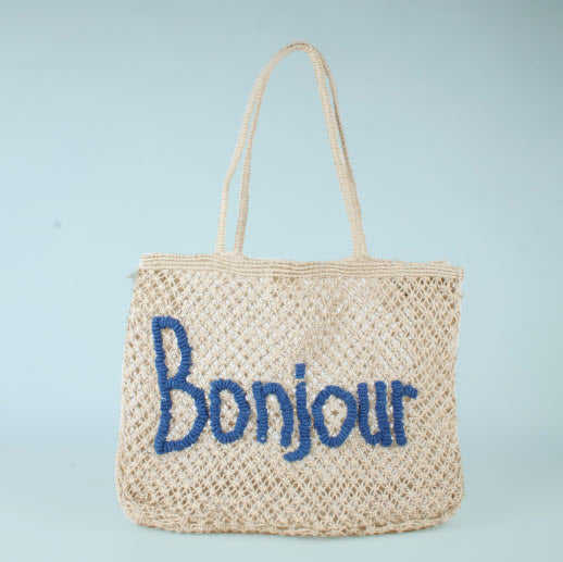 DISPONIBLE EN LIGNE SEULEMENT - COLAB - SAC EN JUTE - #7442 - NATUREL BONJOUR
