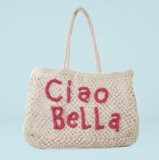 DISPONIBLE EN LIGNE SEULEMENT - COLAB - SAC EN JUTE - #7443 - NATUREL CIA BELLA
