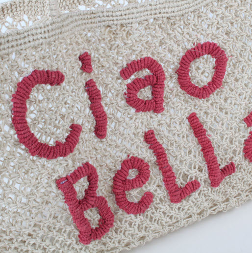 DISPONIBLE EN LIGNE SEULEMENT - COLAB - SAC EN JUTE - #7443 - NATUREL CIA BELLA