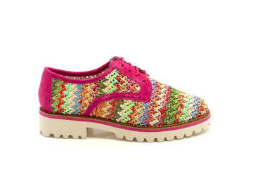 DISPONIBLE EN LIGNE SEULEMENT - TYCHE - CHAUSSURES - #82214 - SCARLET -  FUSHIA