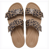 Sandales Femme Leopard Crocs Brooklyn 212574-2LD