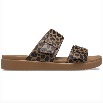 Sandales Femme Leopard Crocs Brooklyn 212574-2LD