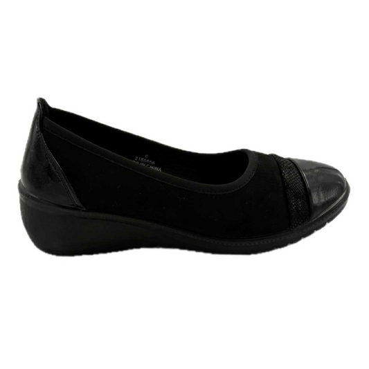 DISPONIBLE EN LIGNE SEULEMENT - Souliers Femme Noir Soft Comfort MO2155658L (#82)