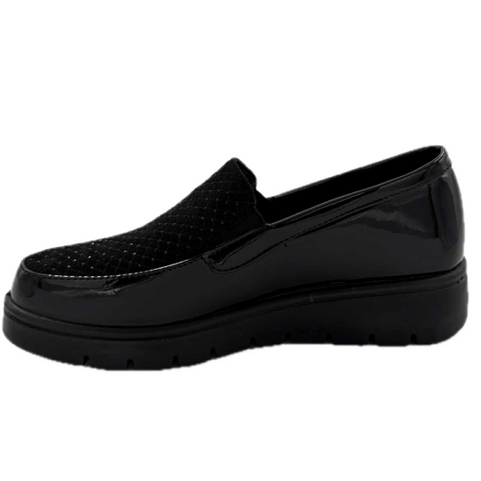 DISPONIBLE EN LIGNE SEULEMENT - Souliers Femme Noir Soft Comfort MO2155671L (#79)
