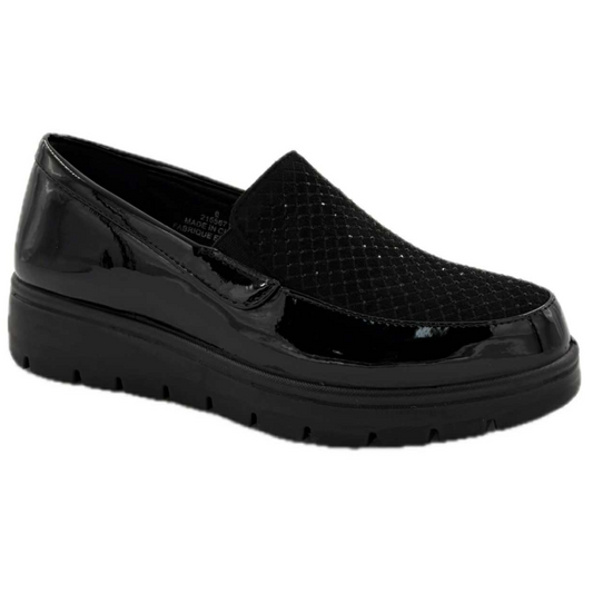 DISPONIBLE EN LIGNE SEULEMENT - Souliers Femme Noir Soft Comfort MO2155671L (#79)