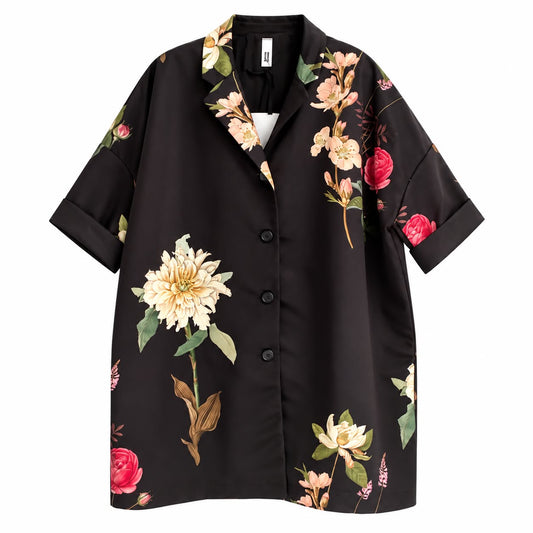 Manteau long Fleurie WENDY TRENDY 219188