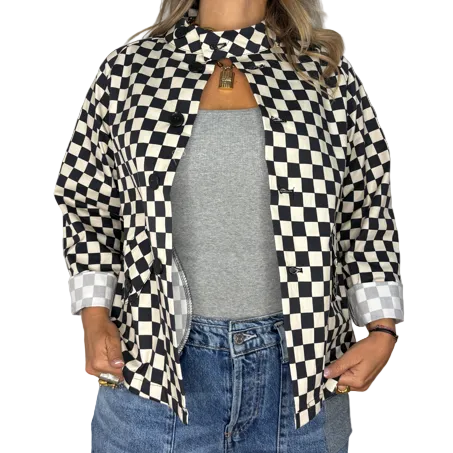 Veste Femme Damier Wendy Trendy 221075