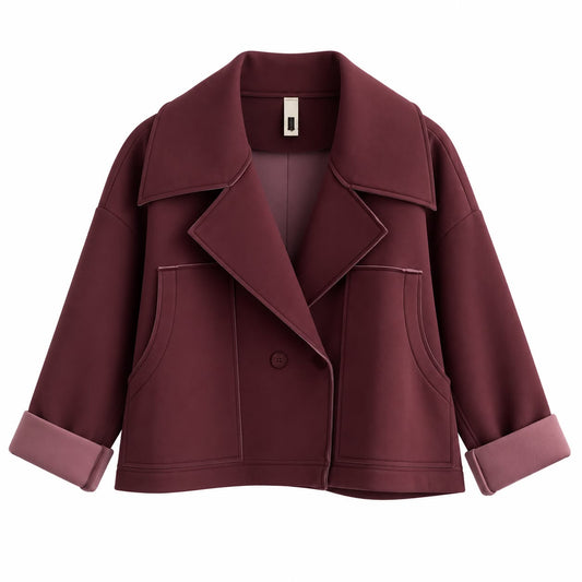 Veston court à bouton WENDY TRENDY 226217