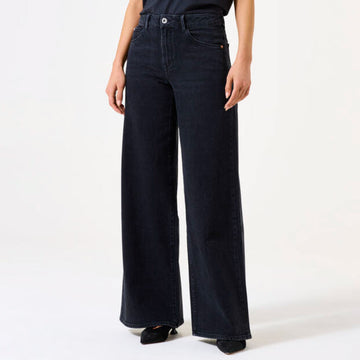 GARCIA – CELIA - JEANS A ULTRA WIDE – #242-9195– USEE FONCÉ