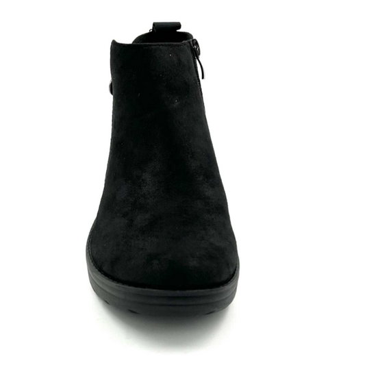 DISPONIBLE EN LIGNE SEULEMENT-Bottine Femme Noir Mysoft 24M740 (#42)
