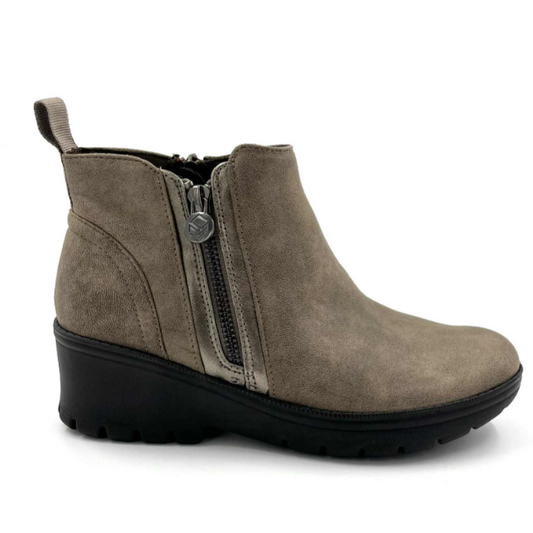 DISPONIBLE EN LIGNE SEULEMENT-Botte Femme Taupe Mysoft 24M740 (#43)