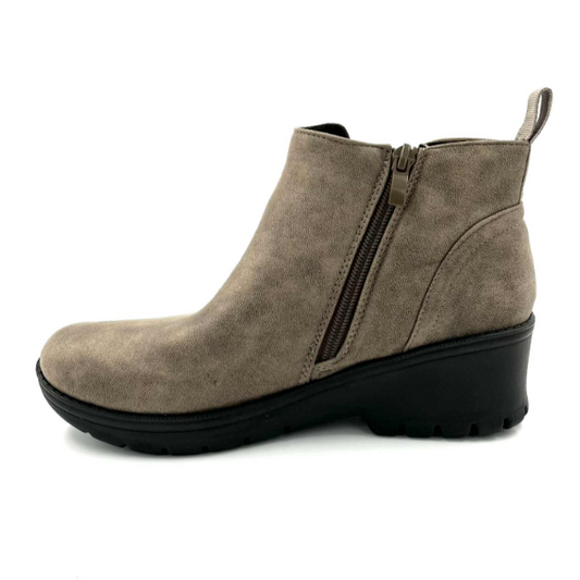 DISPONIBLE EN LIGNE SEULEMENT-Botte Femme Taupe Mysoft 24M740 (#43)
