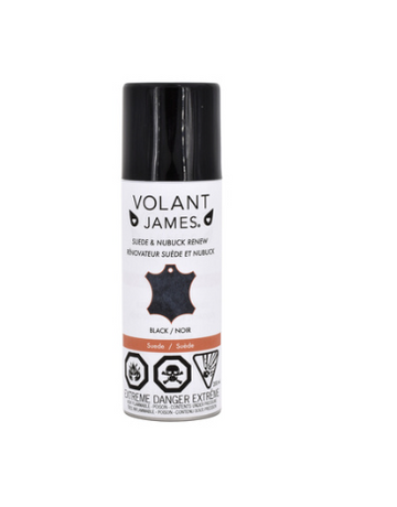Rénovateur suède/nubuck noir Volant James #250002