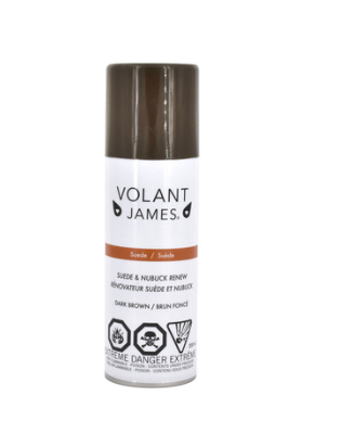 Rénovateur suède/nubuck brun Volant James #250003