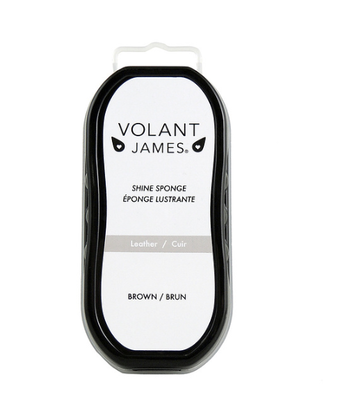 Éponge lustrante brun Volant James #250007