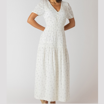 Robe Femme Blanc/fleur Dex 2722531DG-93399