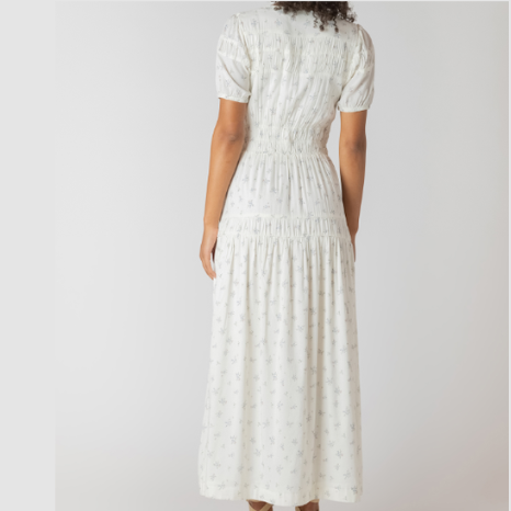 Robe Femme Blanc/fleur Dex 2722531DG-93399