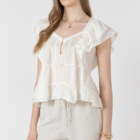Chandail Femme Blanc Dex 2723509T-11001