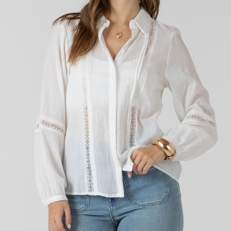 Chemise Femme Blanc Dex 2723708D-11001