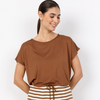 T-shirt Femme Brun Soya Concept 5su27581-8710