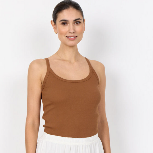 Camisole Femme Brun Soya Concept 5su27597