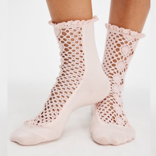 Bas au crochet Rubis FREE PEOPLE 301830-6600