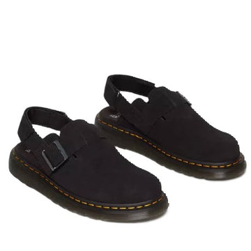DR MARTENS - SLINGBACK MULE - JORGE II - R31563001 (176) - NOIR SUEDE