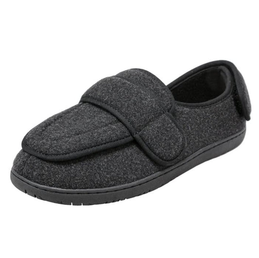 Pantoufle Physician L2 BKWB en laine noire pour femmes #4105
