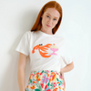 T-shirt Femme Blanc Compania Fantastica 62c/42110