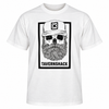 TAVERNSHACK - T-SHIRT BLANC LOGO ORIGINAL NOIR